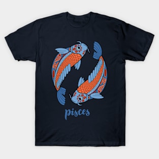 Pisces zodiac digital illustration T-Shirt